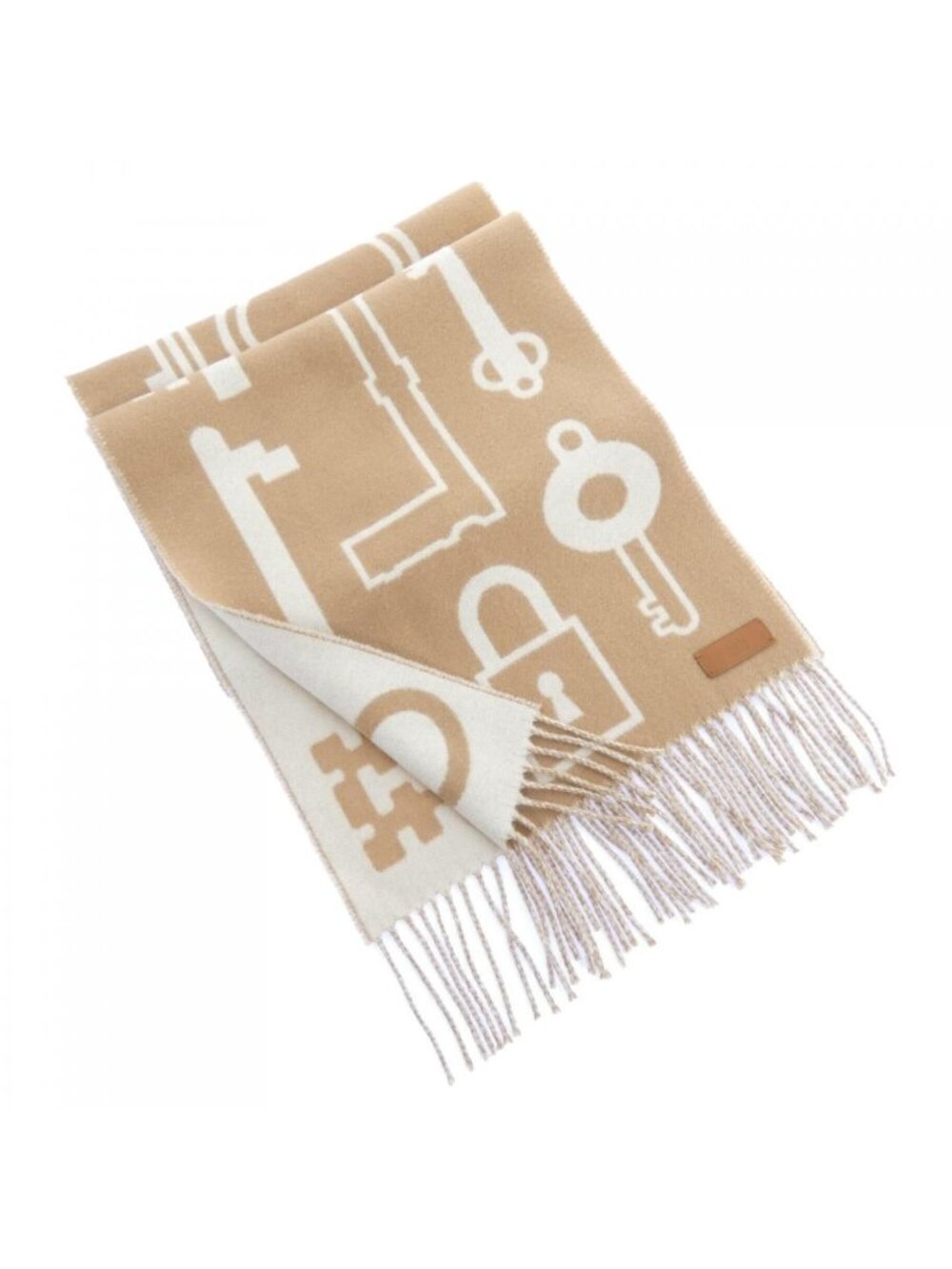 Hermes Kazak Keys Collection Scarf